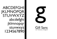 Gill Sans Cover