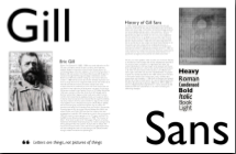 Gill Sans Spread