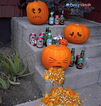 drunk pumpkins